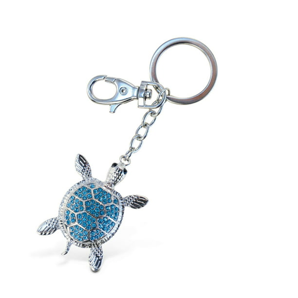 Ocean Sea Turtle Tortoise Key Chain Girls Keychain Ring Teens Car Womens Jewelry 
